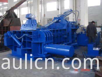 Y81f-130 Aluminom Scrap Copper Baler Machine na-ere ọkụ